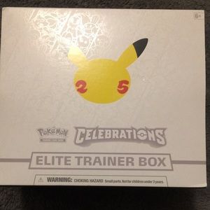 Pokémon elite trainer card set